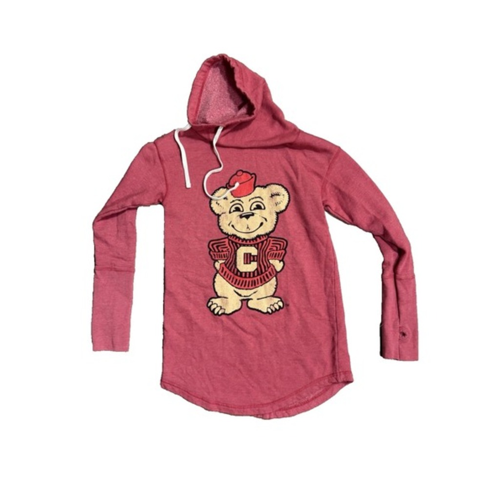 UC Bearcats Original Retro Brand‎ Womens Small Funnel Neck Hoodie
